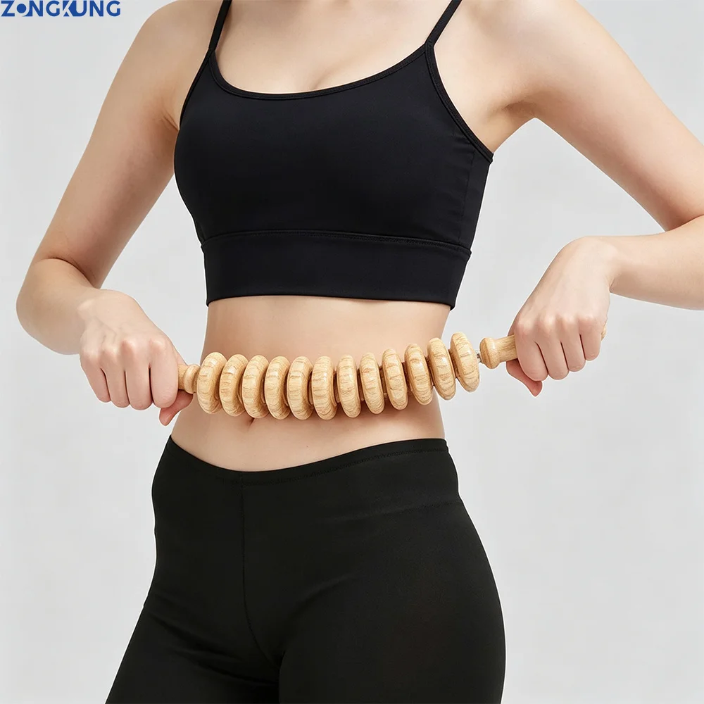 Wood Massage Tools Lymphatic Drainage Massager Body Sculpting Tools for Maderoterapia Colombiana Anti-Cellulite