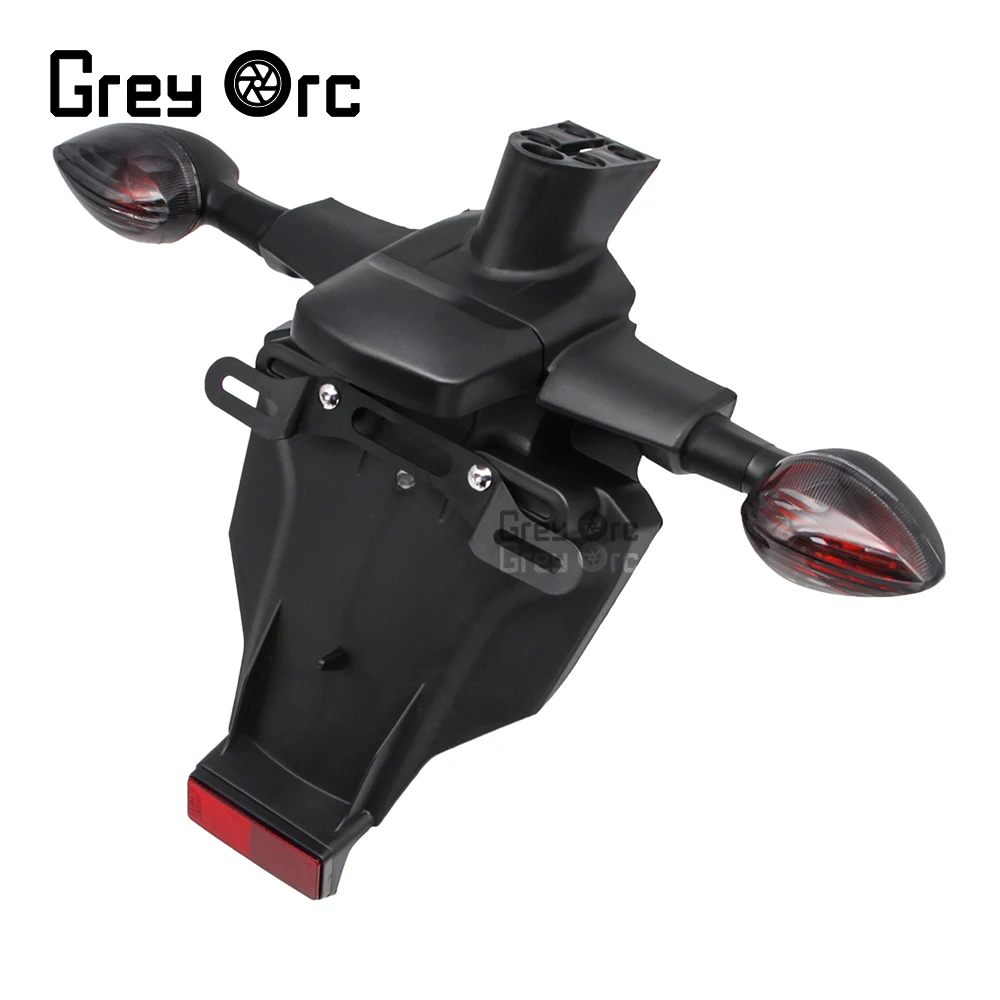Motorcycle Rear Mudguard License Plate Bracket Registration Plate Accessories For YAMAHA YZF-R1 YZF-R1S 2004-2006