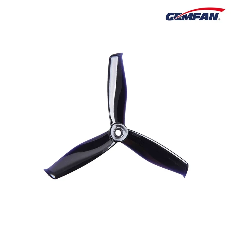 24 Pcs / 12 Pair Gemfan Hulkie 5055S 3 Blade Cw Ccw Propeller Prop 2205 Brushless Motor
