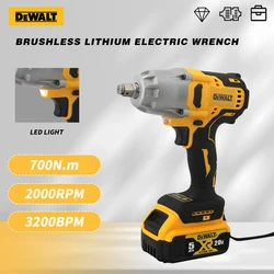 Dewalt-コードレスブラシレスインパクト電動レンチ,家庭用電動工具,高トルク700 n.m,20vバッテリー用充電式レンチ