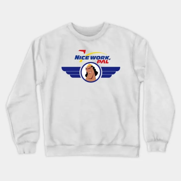 

Autumn and Winter Style Cartoon - Praise - Humor Sweatshirt, "Cartoon Character's Compliment" Graphic for A Trendy and Witty Loo