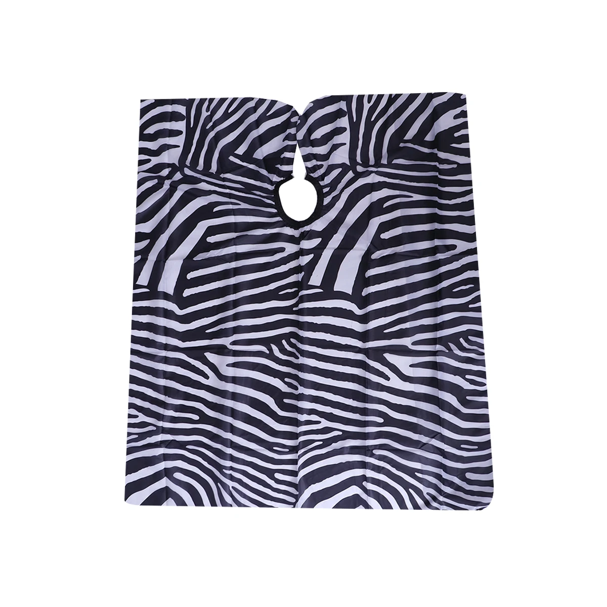 

Salon Cape Hairdressing Gown 140x150cm Black White Anti Static Silk Material Protect Clothes Barber Shop Home Use
