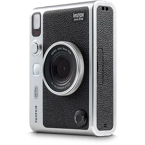 Ahora en stock Cámara instantánea híbrida FUJIFILMM "INSTAX MINI EVO genuina (negro)
