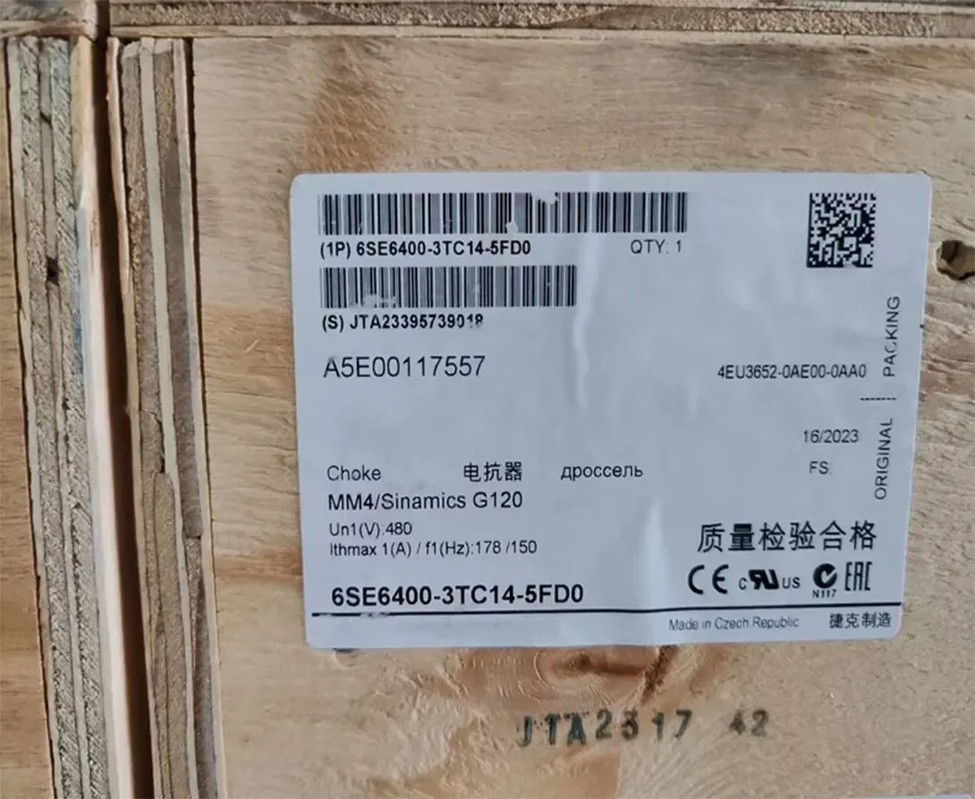 

Совершенно новый 6SE6400-3TC14-5FD0 6SE6 400-3TC14-5FD0 Гарантия один год
