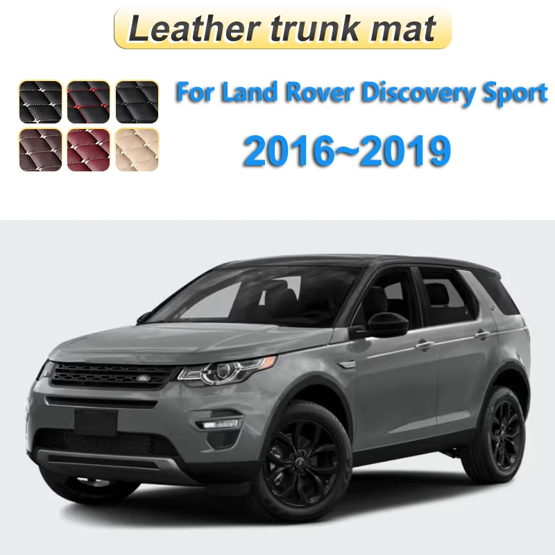 For Land Rover Discovery Sport L550 Accessories 2016-2019 Car Trunk Mats Storage Liner Boot Carpet Pad Anti-Slip Interior Parts