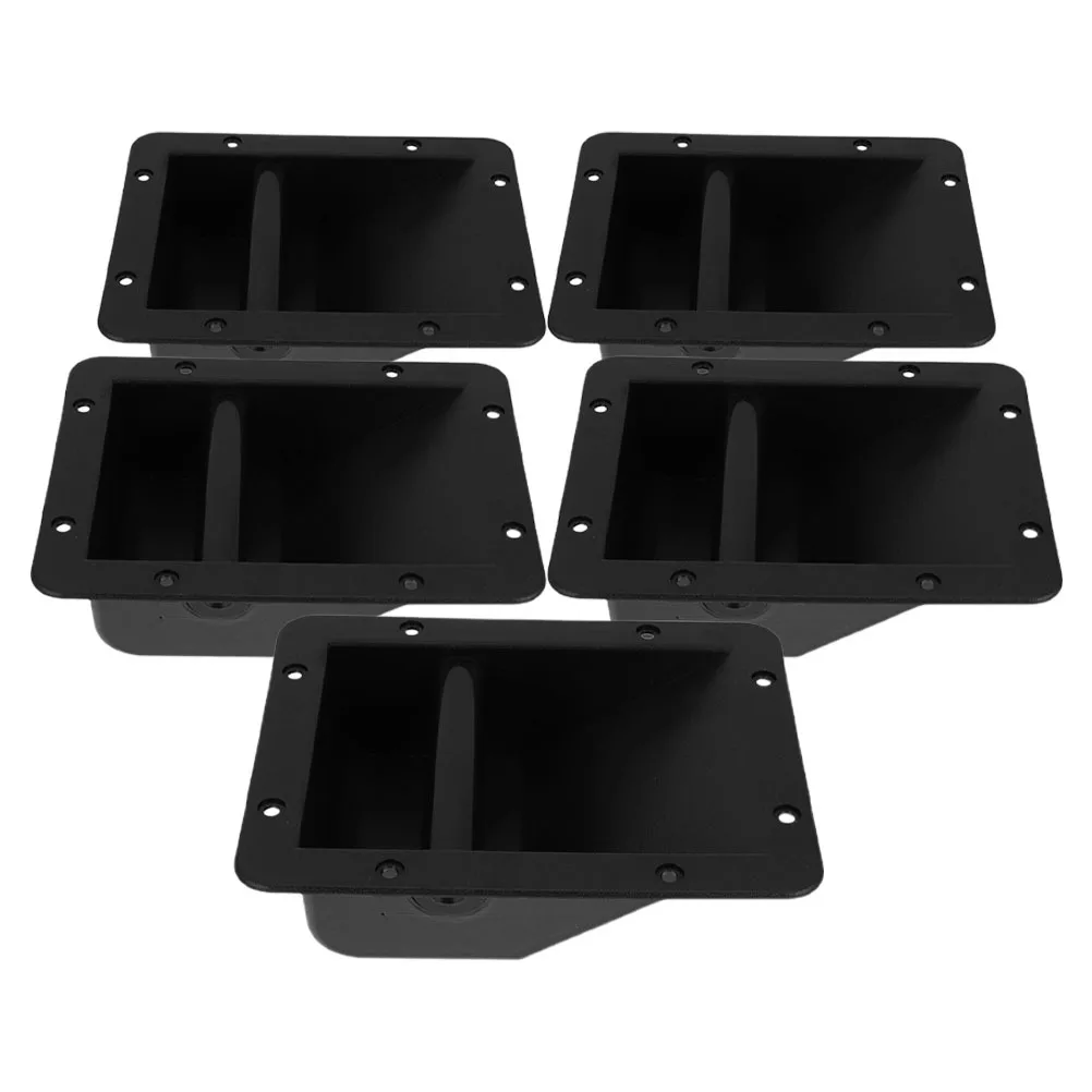 

5Pcs Durable Speaker Handle Plastic Carry Grip for Subwoofer Cabinet Easy Install No Rough Edges Comfortable Thick