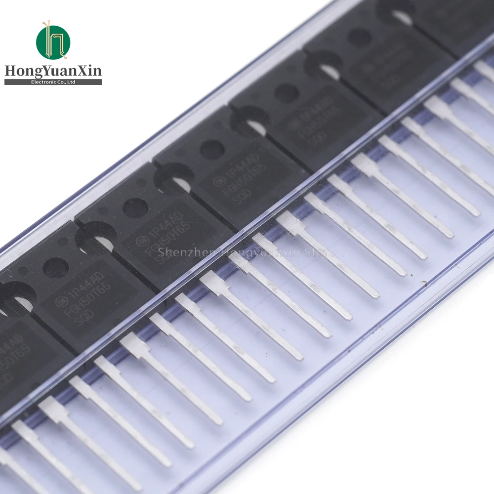 100% Original FGH50T65 IGBT Transistor 650V 100A 268W TO247-3 For Charger Solar inverter Welding Machine FGH50T65SQD-F155