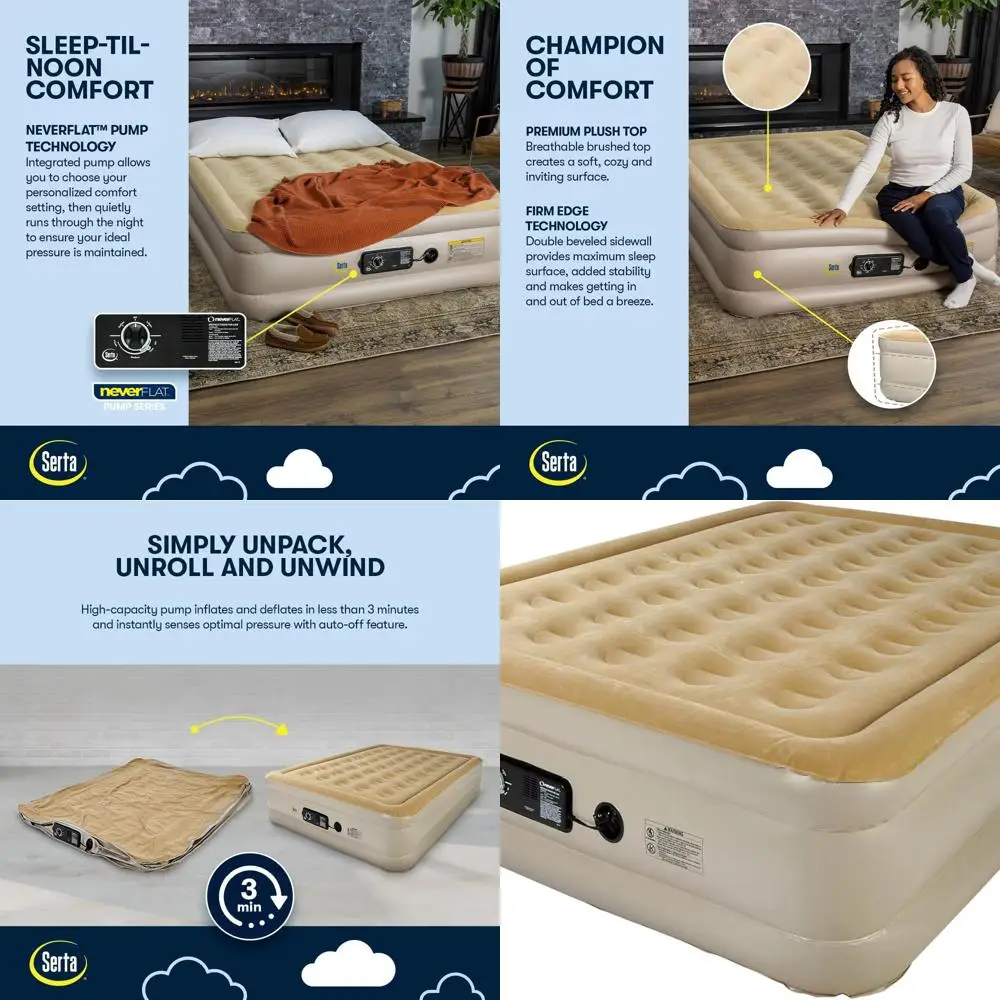 Raised Air Mattress…