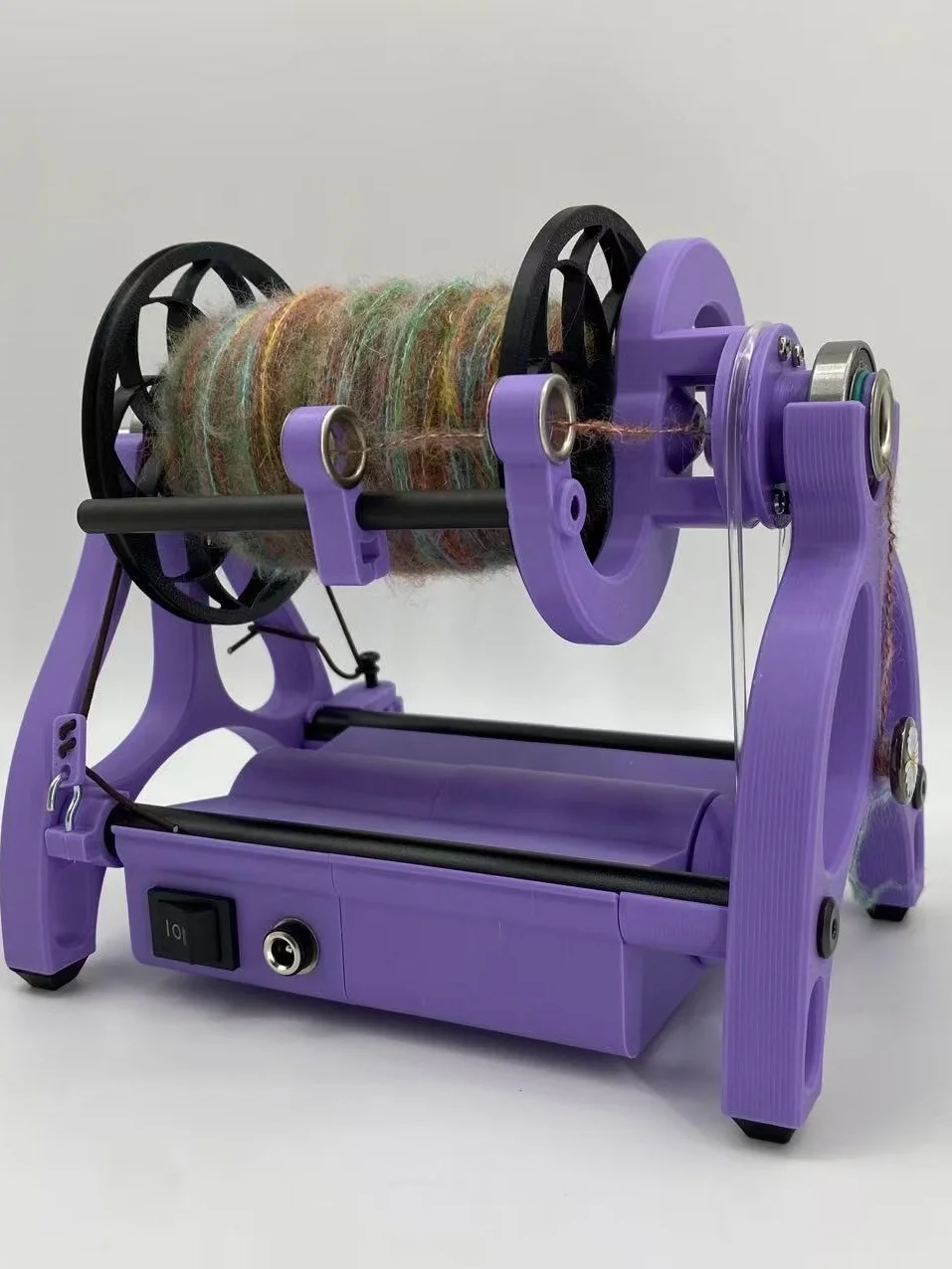 Mini Spinning Wheel Electric Cat and Dog Hair Spinning DIY Yarn