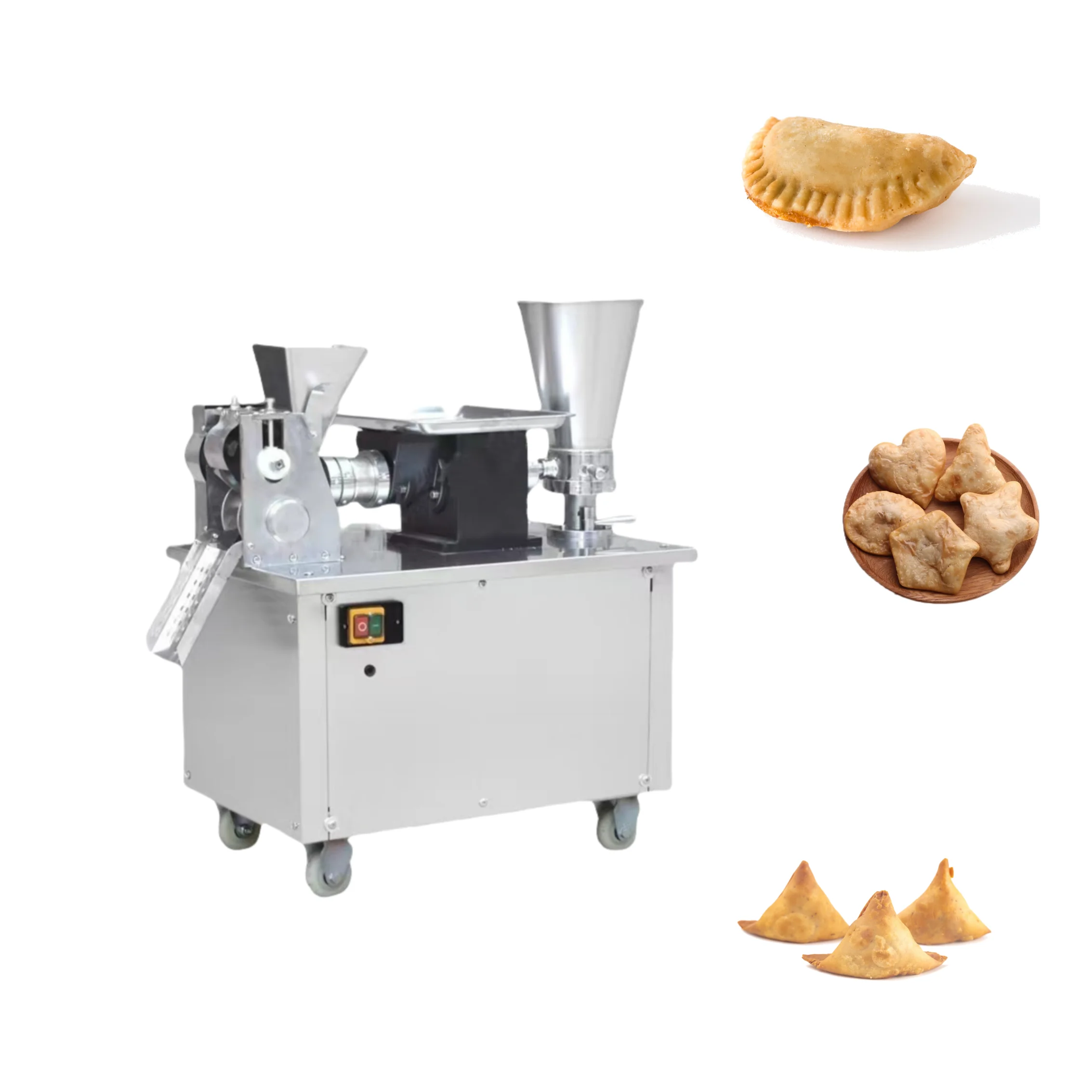 Small fast dumpling machine 80 pieces/minute machines for business ideas samosa making machine