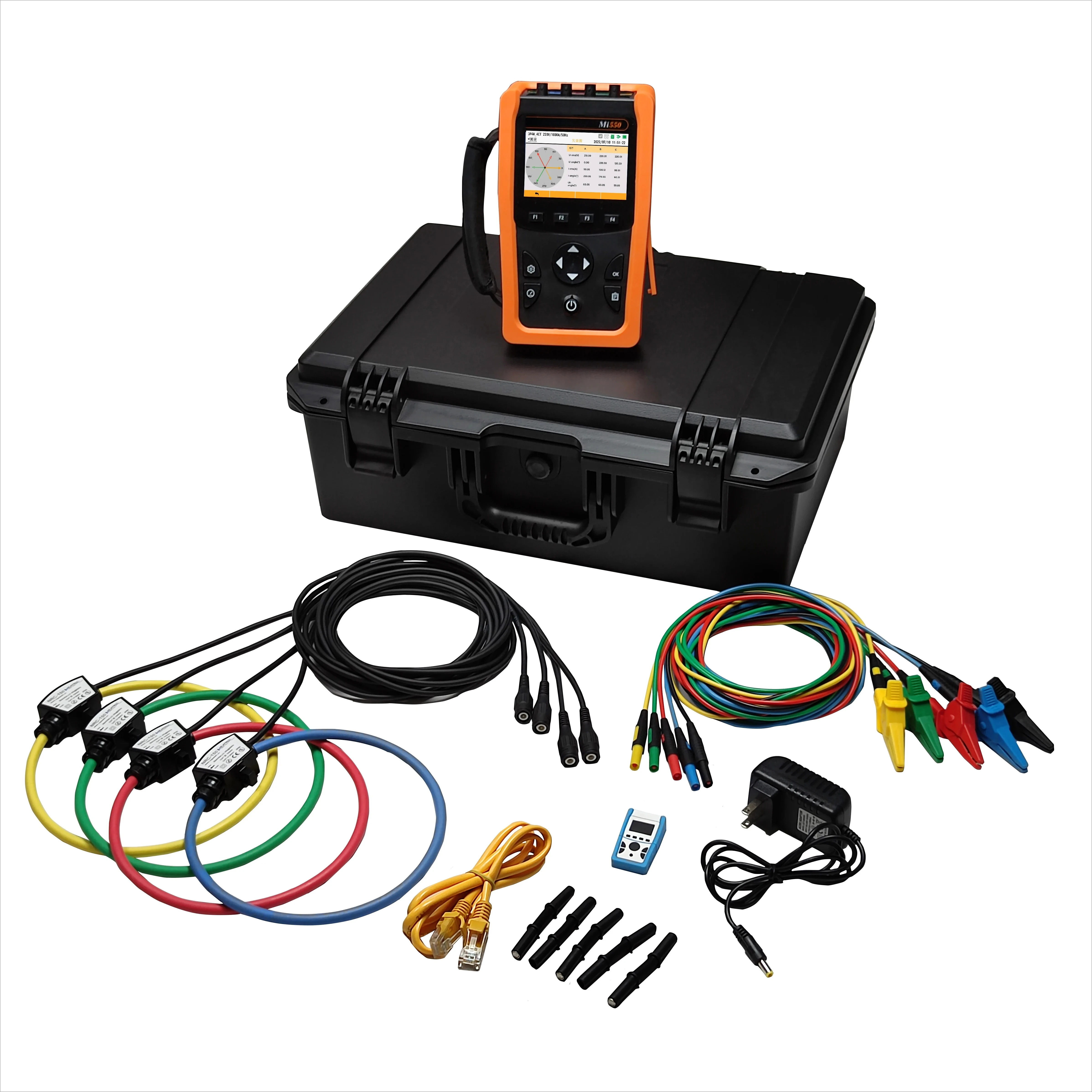 Portable Handheld Power Quality Analyzer Mi550 Three Phase Electric Energy Meter 3 Phase Power Analyzer