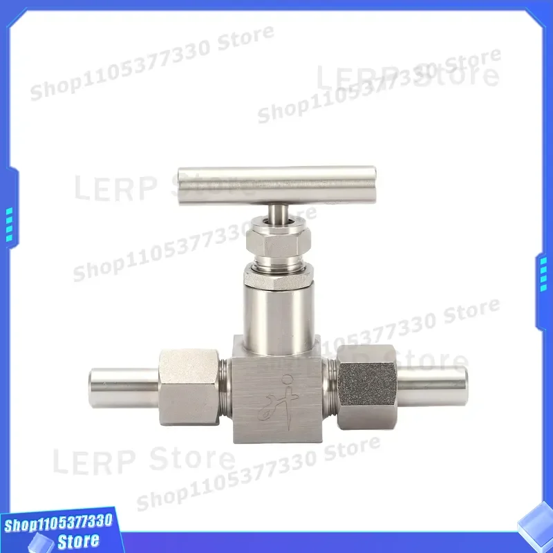316 Stainless Steel Needle Valve High Pressure Adjustable Flow Control Valve for Industrial Pipeline System Precision
