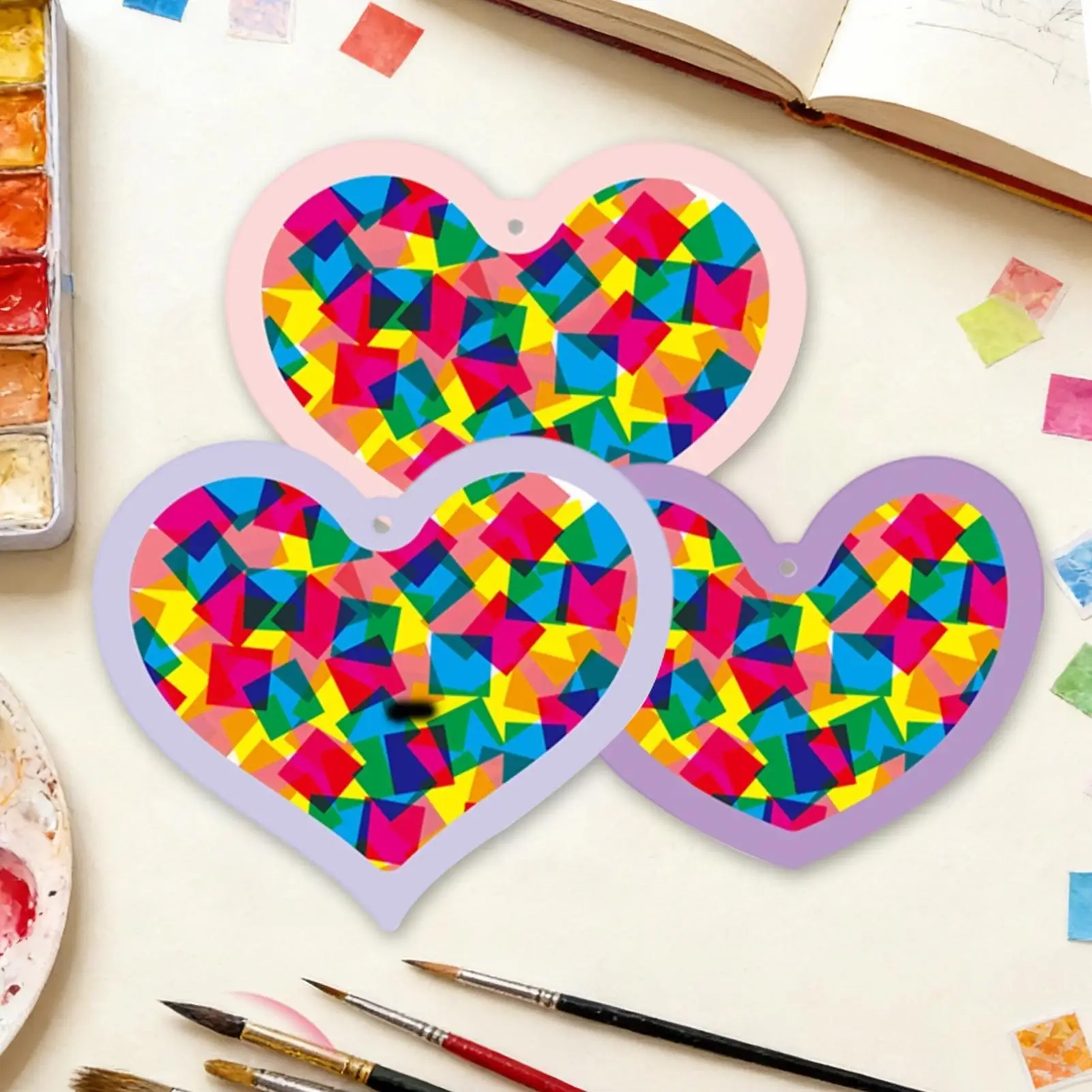 Set da taglio per carta Attività portatile Forniture artigianali Ornamento di carta Arte per ragazzo Ragazza Casa Finestra di vetro Festa di compleanno all'aperto