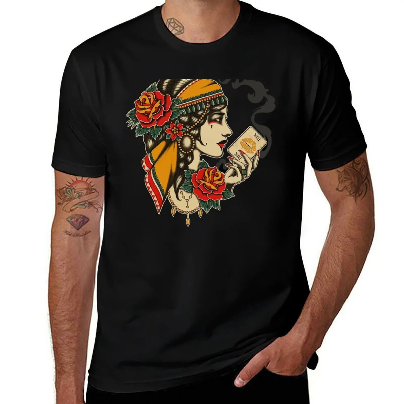 

Dirty Honey Fortune Teller Tarot Card Classic T-Shirt man t shirt graphic funny t shirts dark humor