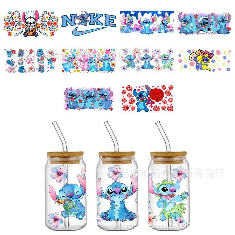 

New Shi Dizai UV DTF transfer crystal transparent sticker waterproof scratch-resistant cartoon Shi Diqi wholesale cross-border