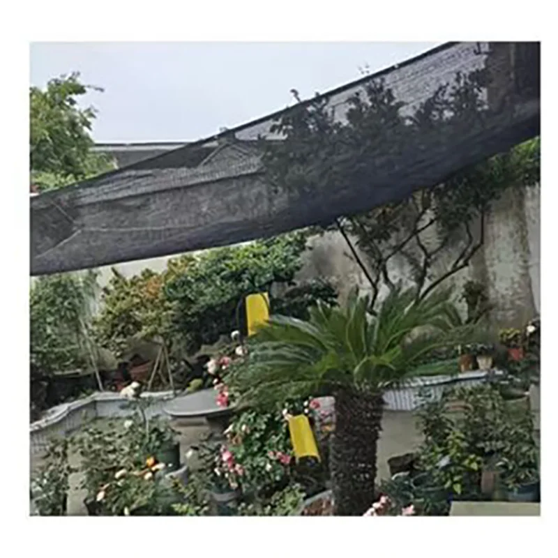 

Black 3 Pin Anti-UV HDPE Shading Net Garden Balcony Succulent Plant Sunshade Net Outdoor Swimming Pool Sun Shade Net Car Cover