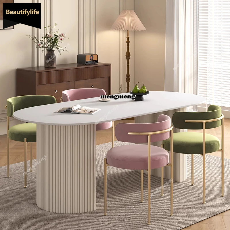 D80 Oval Modern Din… - image