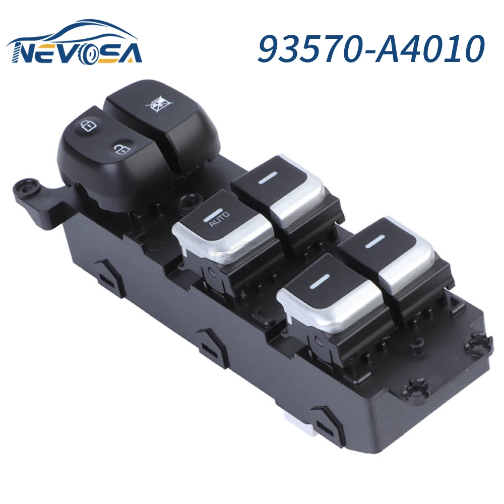 

NEVOSA 93570A4010 For Kia Rondo Carens 2013-2016 Front Left Door Glass Lifter Control Switch Button 93570-A4010 Car Accessories