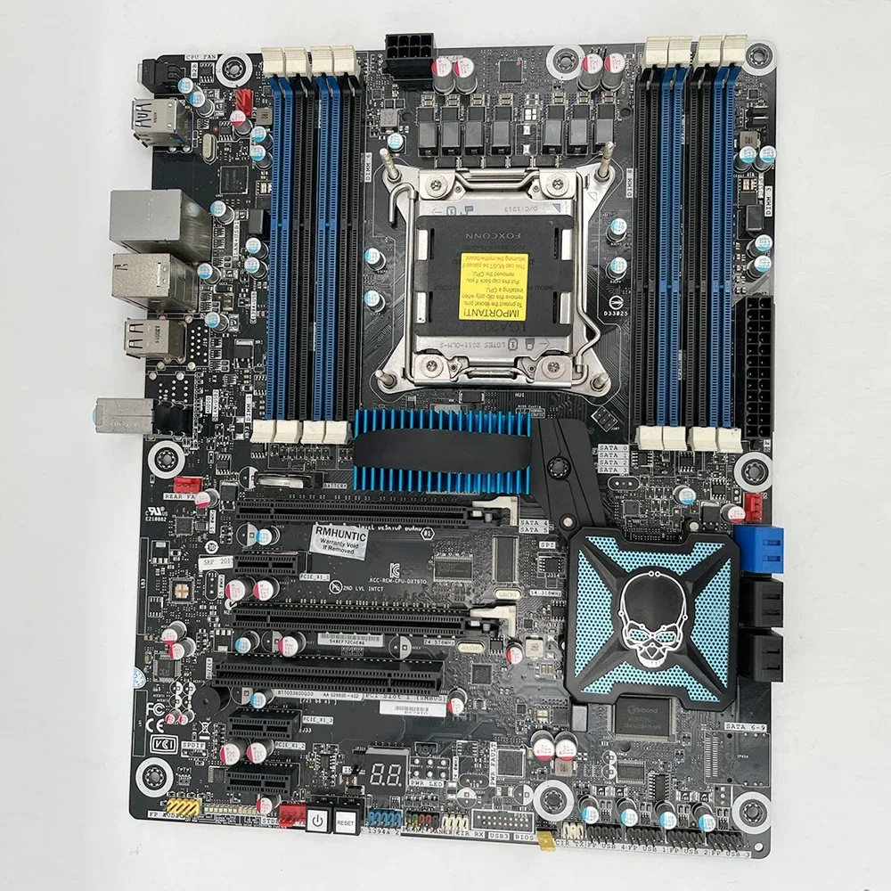 X79 DX79TO For Intel Skull System High-end Luxury LGA 2011 DDR3 Motherboard Support E5 I7 3960X