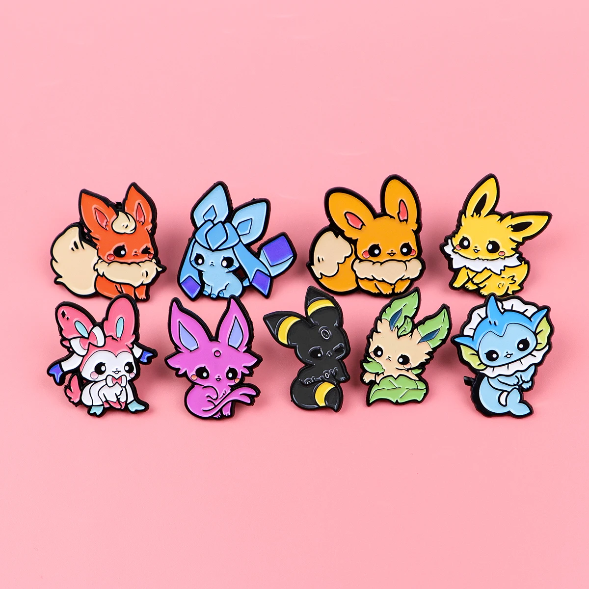 9pcs Anime Flower Fairy Enamel Pins Cute Cartoon Elf Brooches Lapel Pin Badge on Backpack Clothes Fashion Gifts