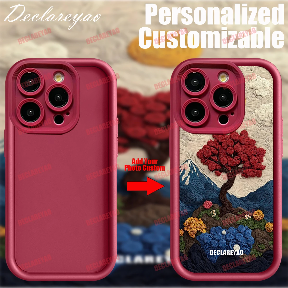 

Personalized DIY Customizable Image Cover For Realme C51 C20 12X N53 C21Y C51S C65 5S P1 C25S Plus 8i C15 C11 5G C2 7 Case Photo