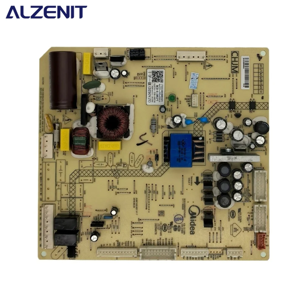 utilise-pour-la-carte-de-commande-du-refrigerateur-midea-bcd-512wgpt-17231000000421-pcb-bcd-528wgpzv-dz-pieces-de-congelateur-de-carte-mere-de-refrigerateur