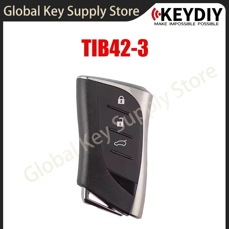 KEYDIY KD TIB42-3 Smart Remote Key Support 4D 8A Chip for Toyota Lexus Type