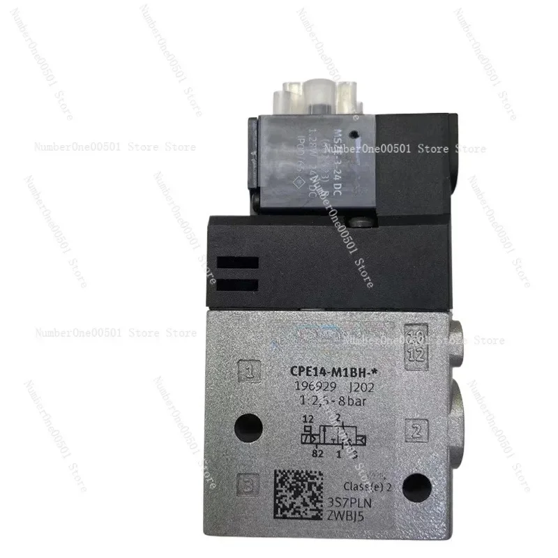 Two-position three-way solenoid valve CPE14-M1BH-3GLS-1/8 196929 196930