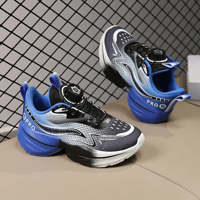 

Осенние детские кроссовки, новые модные противоскользящие износостойкие баскетбольные кроссовки для мальчиков, мягкие удобные детские кроссовки