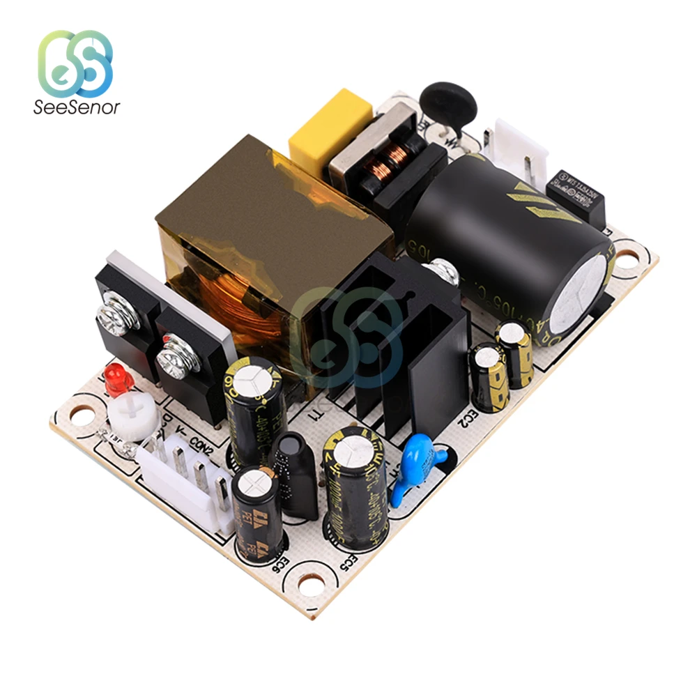 AC 90-264V 110V 220V to DC 5V 12V 24V 48V 1A 2A 4A 6A Switching Power Supply Board Bare Board Power Supply Module AC-DC Module