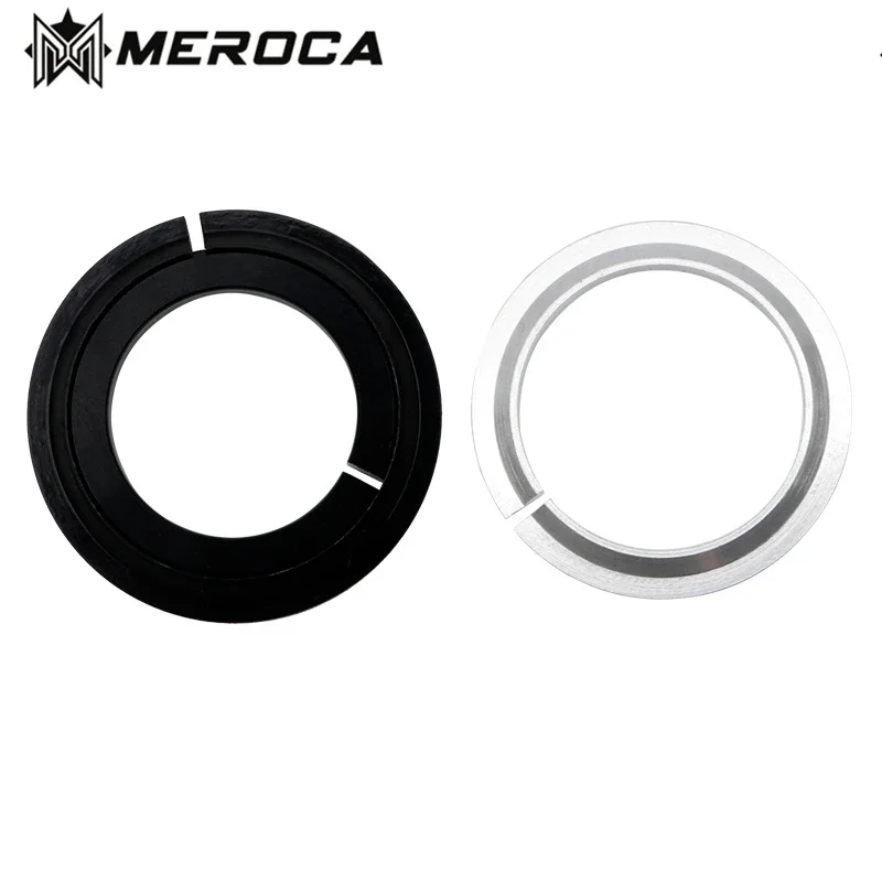 Aluminum Alloy Straight Pipe/Cone Tube Headset Bottom Stop MEROCA Bike Fork Base Washer Iamok Bicycle Parts