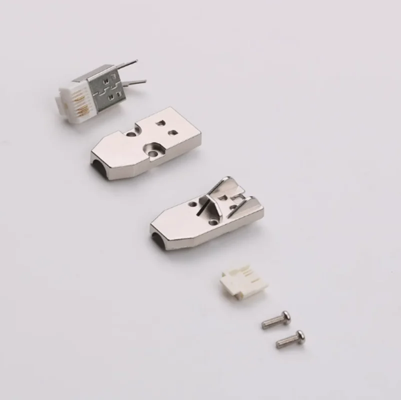 

10 шт. штекер кабеля Ethernet 6GK1901-1BB10-2AB1 RJ45 из цинкового сплава 4 + 2, набор с маленькой головкой
