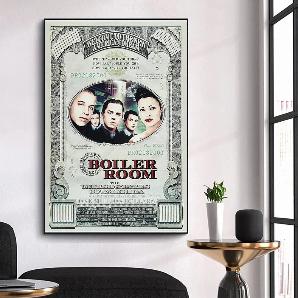 WM3242 Boiler Room Classic Movie HD Silk Fabric Poster Art Decor Indoor Painting Gift