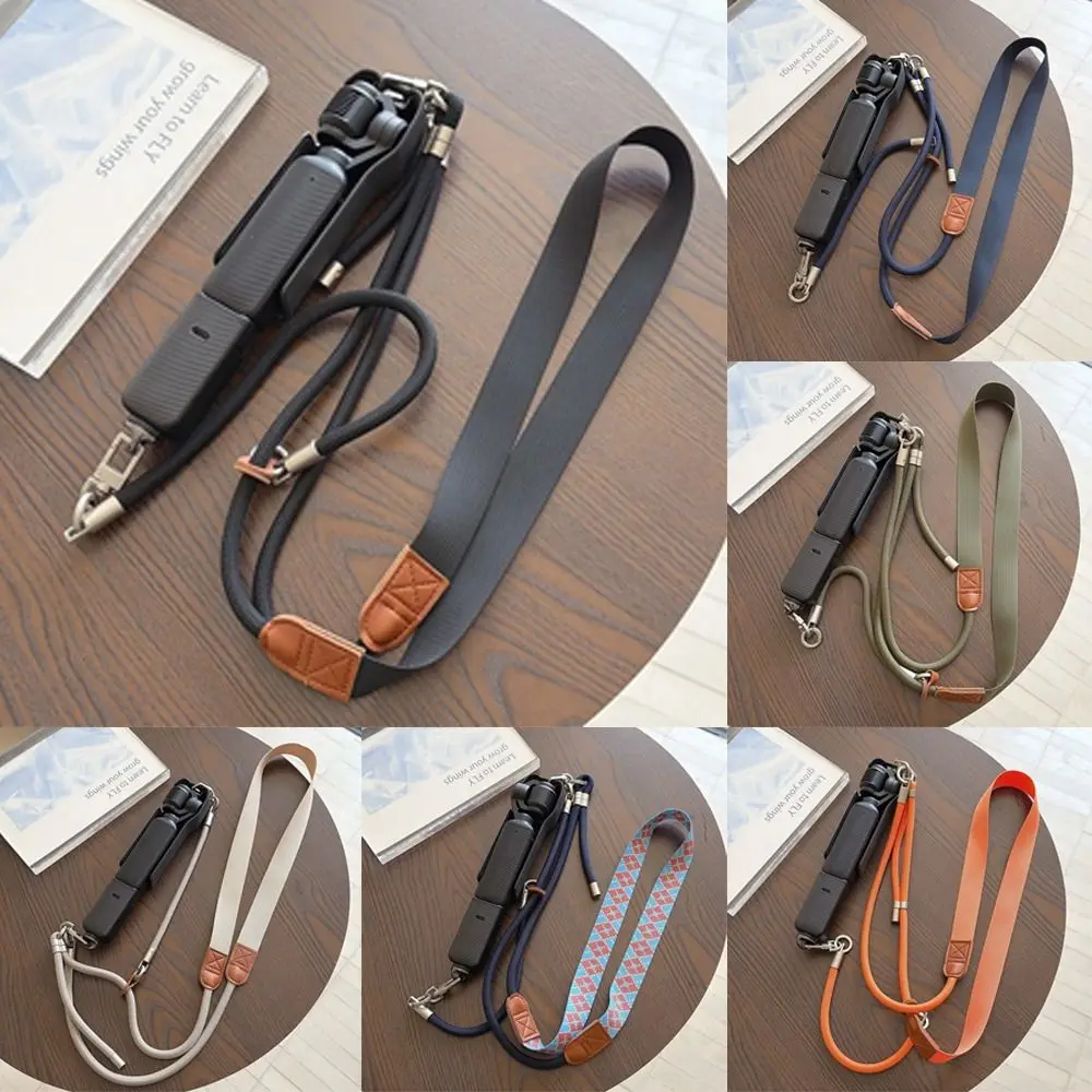 3-in-1 Multi Wear Camera Shoulder Strap Length Adjustable Anti-drop Secure Lock Crossbody Lanyard for DJI Osmo Pocket3