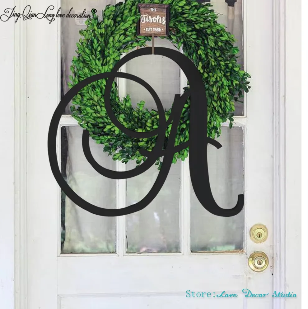 

Custom Family Name Letter, Wedding Decoration, Last Name, initial, Large Sizes