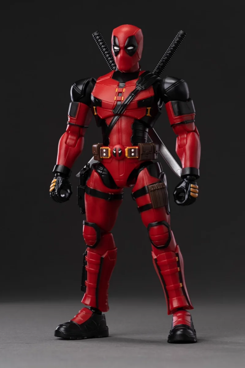 Blokees Nuova serie Deadpool e Wolverine Deadpool Champion Class Action Figure Desk Decor Ornament Toy Regali