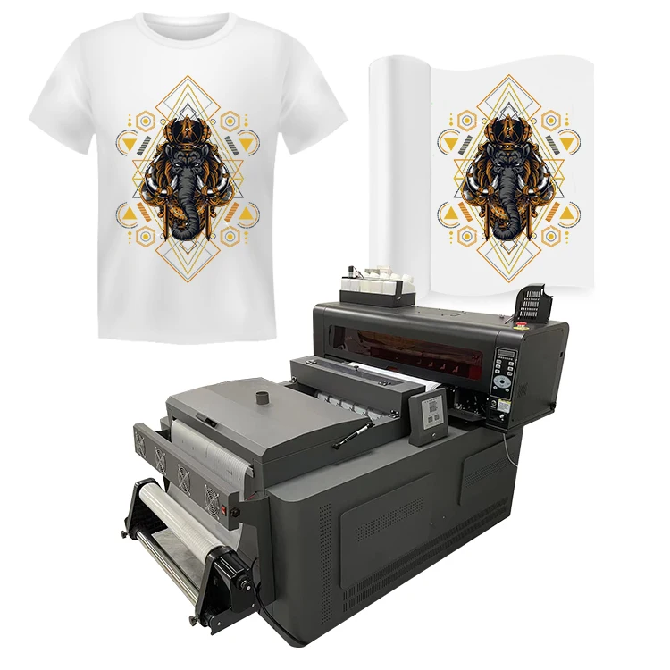 offer clothes offset digital printing  transfer sheets pet heat transfer film printer clothes label printing machine