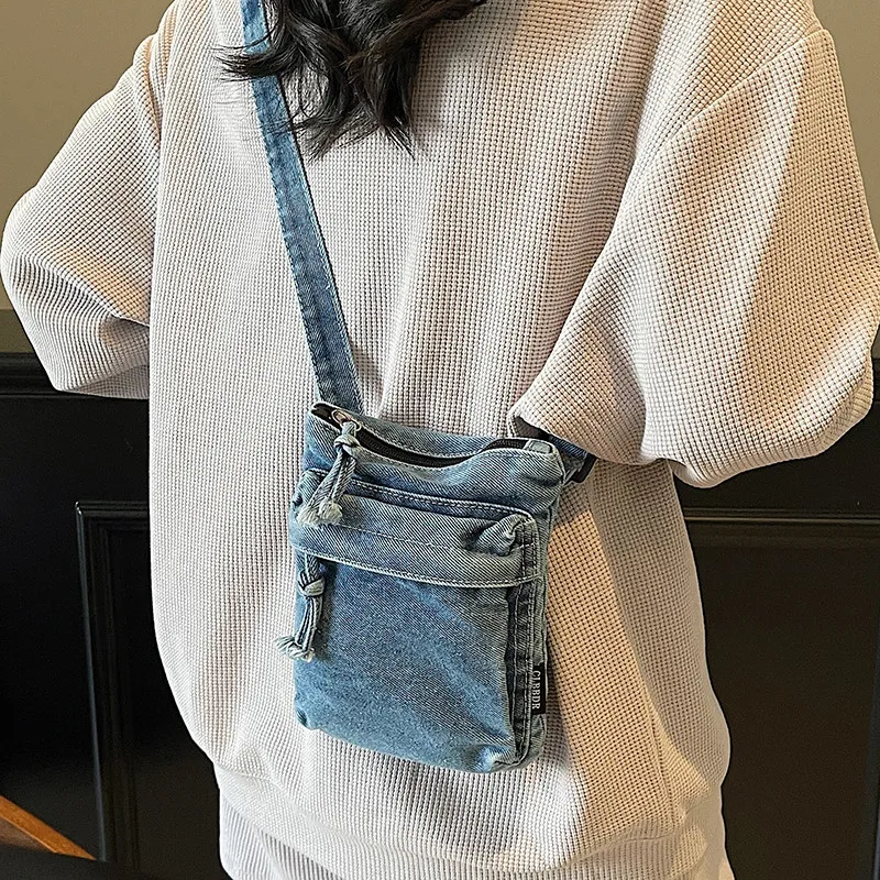 bolsa-transversal-leve-para-mulheres-bolsa-de-jeans-para-celular-versatil-bolsa-de-ombro-Unica-estilo-casual-em-couro-pu