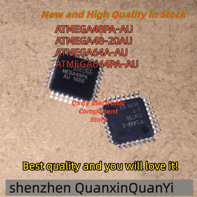 1PCS NEW ATMEGA48PA-AU ATMEGA48PAU-TH ATMEGA48-20AU ATMEGA64A-AU ATMEGA64A-TW ATMEGA644PA-AU