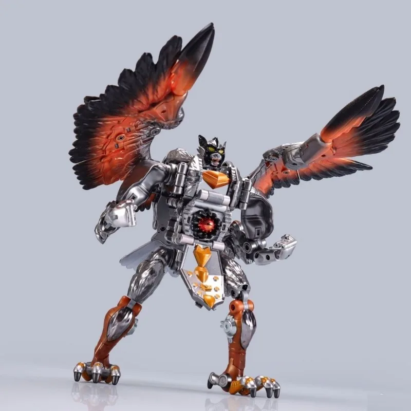 Op voorraad getransformeerd speelgoed TA Super Warrior Beastman TransArt Toys BWM-12 Lightning Warrior Flying Dog