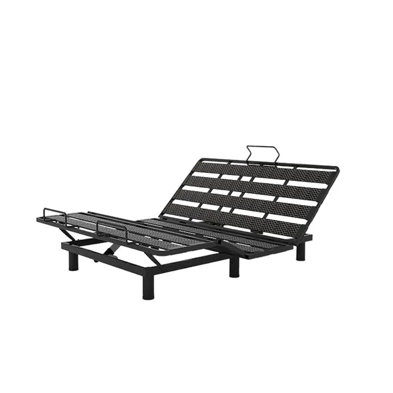 

Modern suspended leather bed, Internet celebrity bedroom, multi-purpose lifting double bed