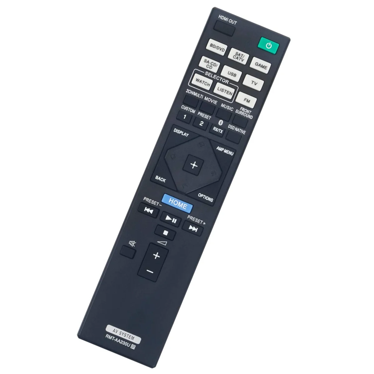 Mando a distancia de repuesto RMT-AA230U RMTAA230U, para Receptor AV Sony, STRDN1070, STR-DN1070