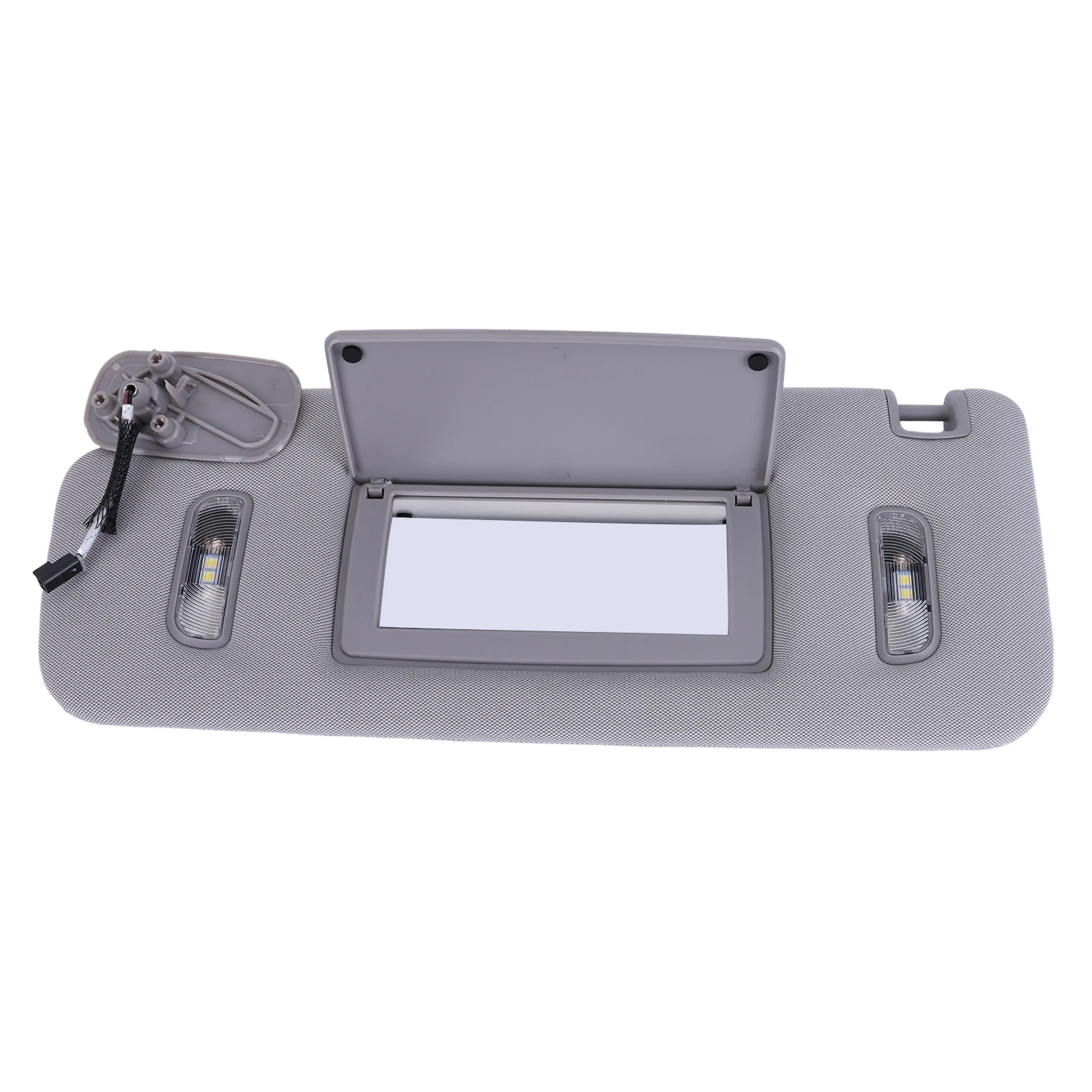 

Applicable driver 's side sun visor for Cadillac Chevrolet GMC models 2015-2019 light gray 23459655 22870346