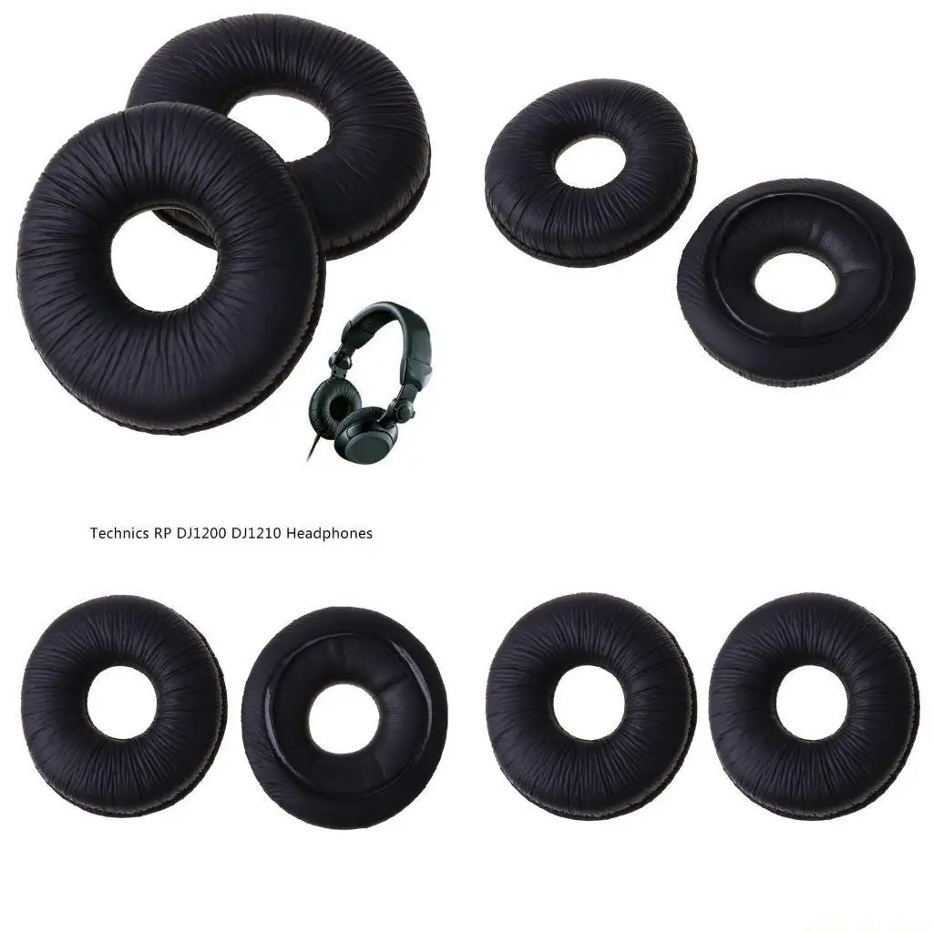 

M5TD Replacement Earpad Ear Pad Pads Cushion For Technics RP DJ1200 DJ1210 Headphones