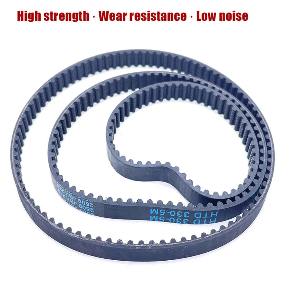 HTD 5M Timing Belt Perimeter 350 355 360 365 370 375 380 385 390 395 400 405 410 415mm 5M Closed Loop Rubber Belt Width 10~50mm