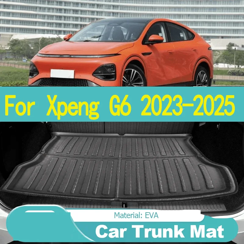 

For Xpeng G6 2023-2026 EVA Car Trunk Mats Rear Boot Cargo Liner Storage Tray Pad Luggage Carpet Car Accessories