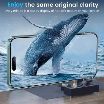 5ks tvrzeného skla pro iPhone 15 13 11 12 14 Pro Max Mini chránič obrazovky pro iPhone 16 17 8 Plus X XR XS MAX ochranné sklo 6 nejlepší prodej sójové XS Mini - №6