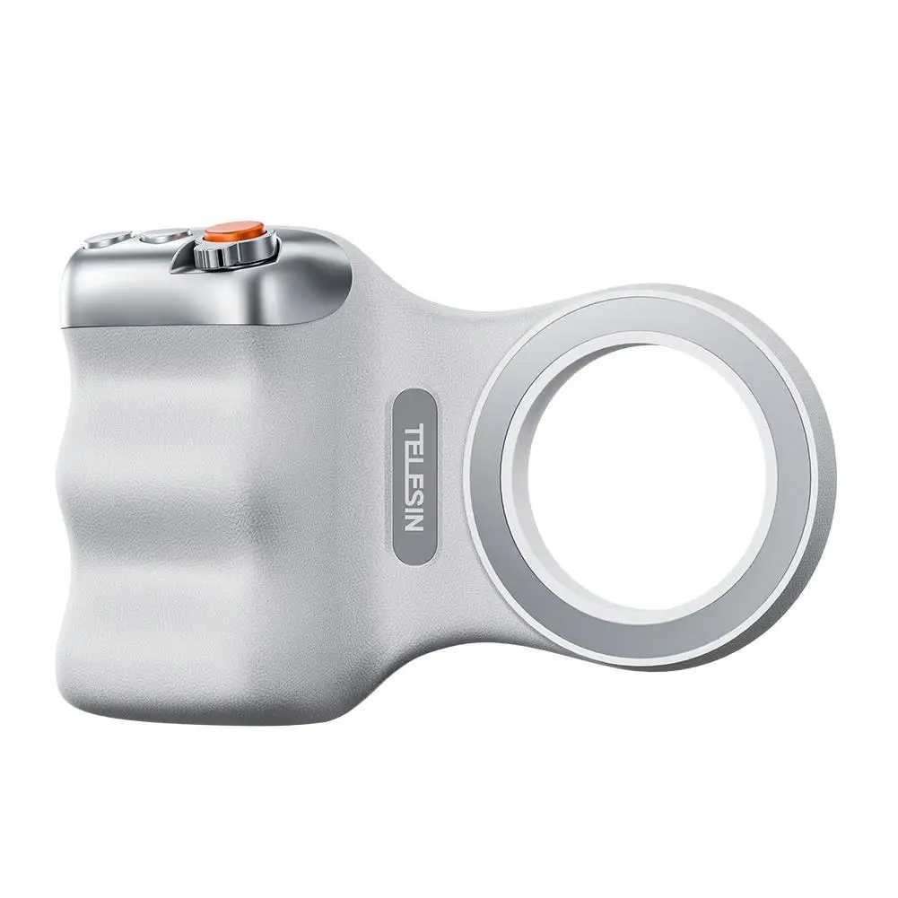 Magnetic Phone Camera Grip Handle Holder For iPhone 16/15/14/13/12/11 With Shutter Zoom Lever Smart Phone Camera Grip