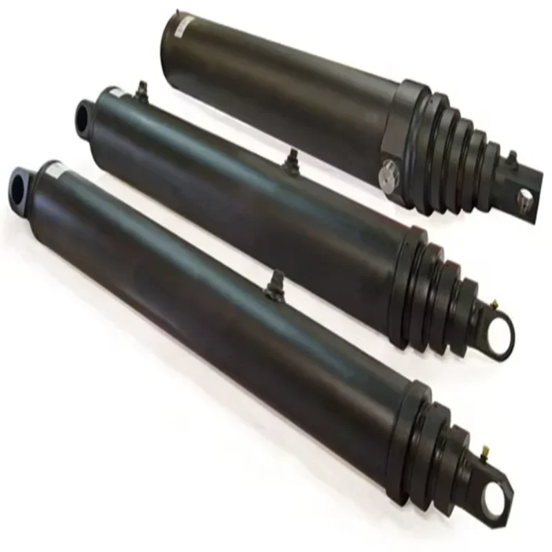 HCIC Double Acting Engineering Telescopic Hydraulic Cylinders