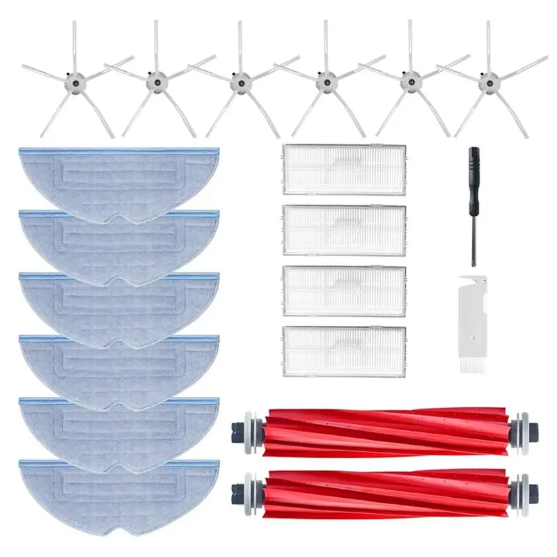 New For Xiaomi Roborock S7 S7+ S7 Plus S7 Maxv S7 Pro S7 Maxv Ultra T7 T7S Plus Vacuum Mian Side Brush Filter Mops Parts